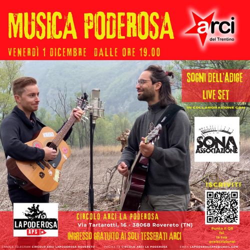 Musica Poderosa con i Sogni dell'Adige