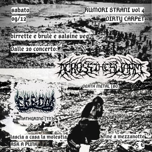 RUMORI STRANI VOL 4. @ DIRTY CARPET