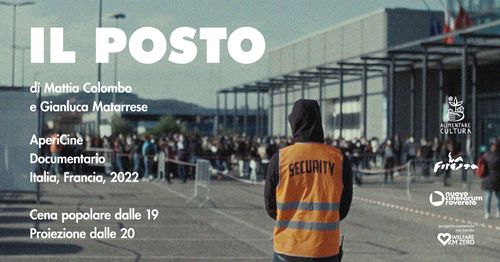 AperiCine in Foresta - proiettiamo "Il Posto"