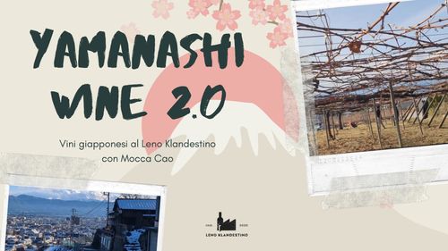 Yamanashi Wine 2.0 - Vini giapponesi al Leno Klandestino