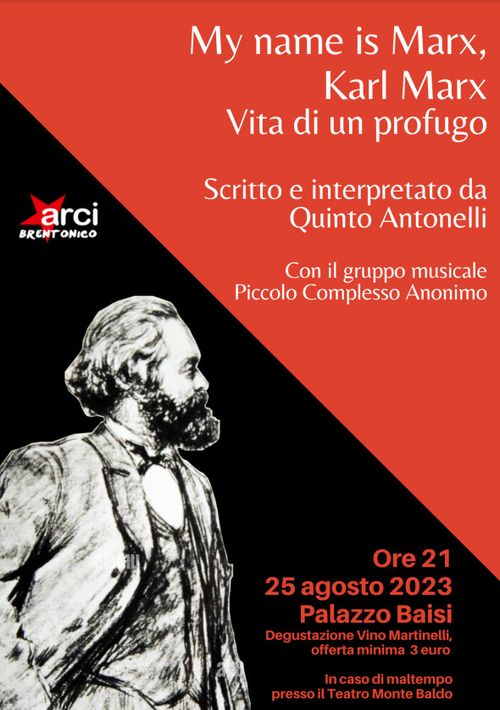 My name is Marx, Karl Marx, Vita di un profugo