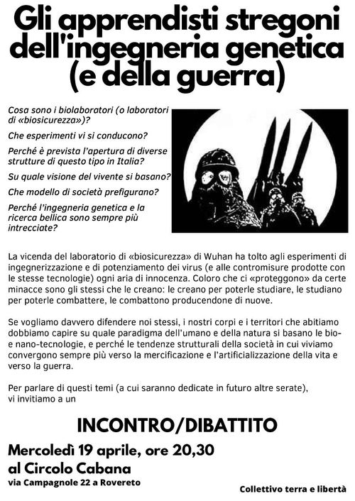 Gli apprendisti stregoni del ingegneria sentiva e della guerra