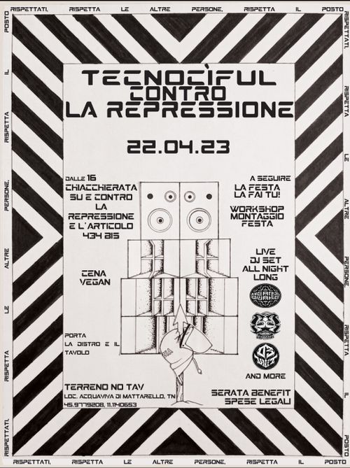 Tecnocìful contro la repressione 