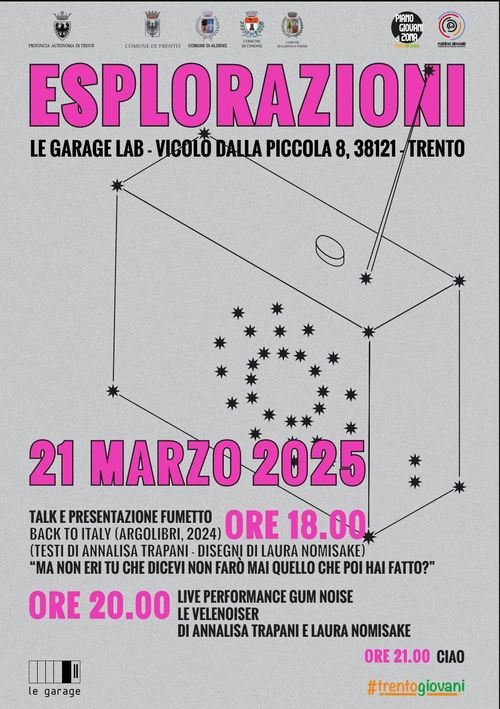 BACK TO ITALY- dalla grafica alla musica