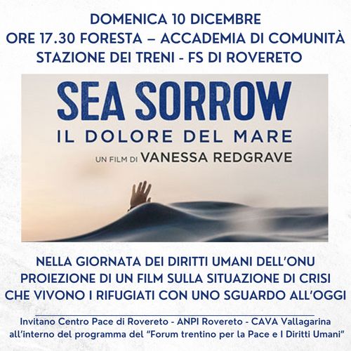 Sea Sorrow - Il dolore del mare - Proiezione del film