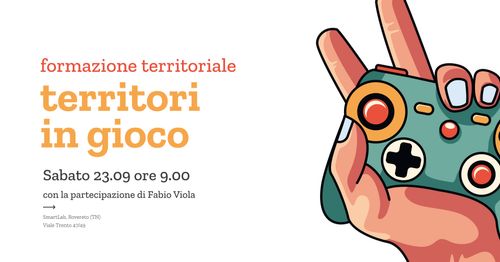Territori in gioco - Workshop gratuito con Fabio Viola